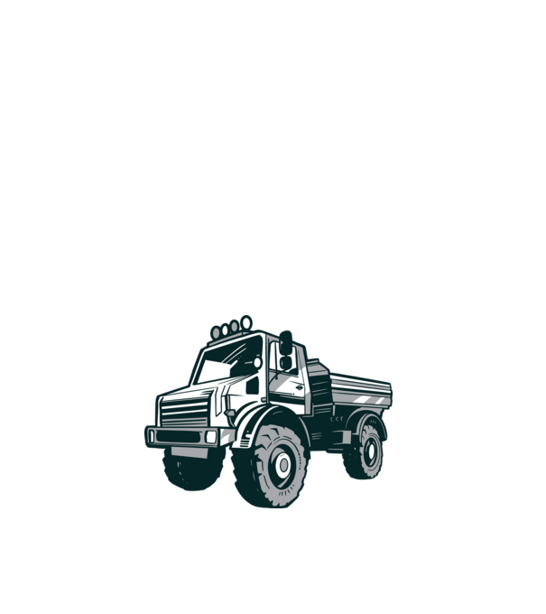Unimong truck minta fehér pólón