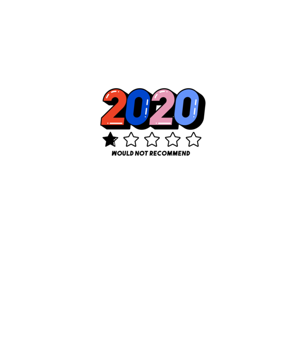 Anti 2020 would not recommend minta szürke pólón