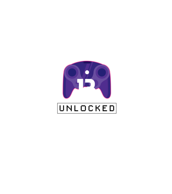Level 13 Unlocked Gamer Születésnap minta farmerkék pólón