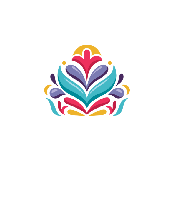 Otomi Design minta sötétkék pólón