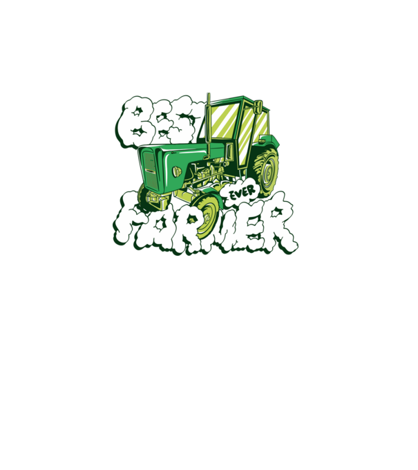 Best Farmer Ever Traktoros minta türkiz pólón