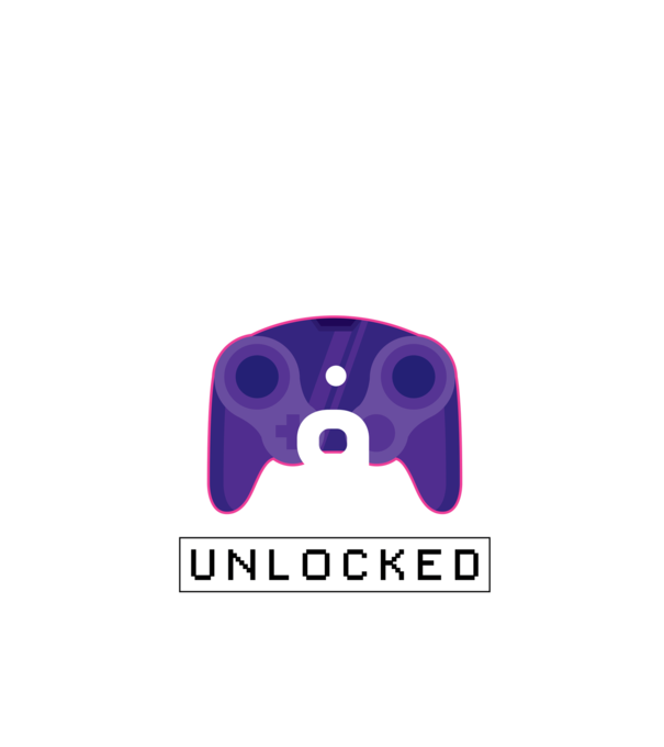 Level 9 Unlocked Gamer Születésnap minta fekete pólón