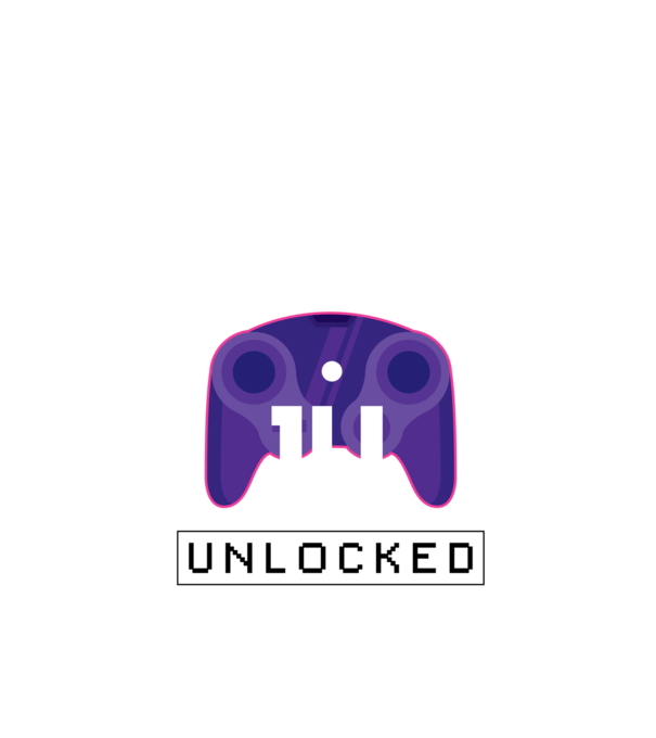 Level 14 Unlocked Gamer Születésnap minta fekete pólón