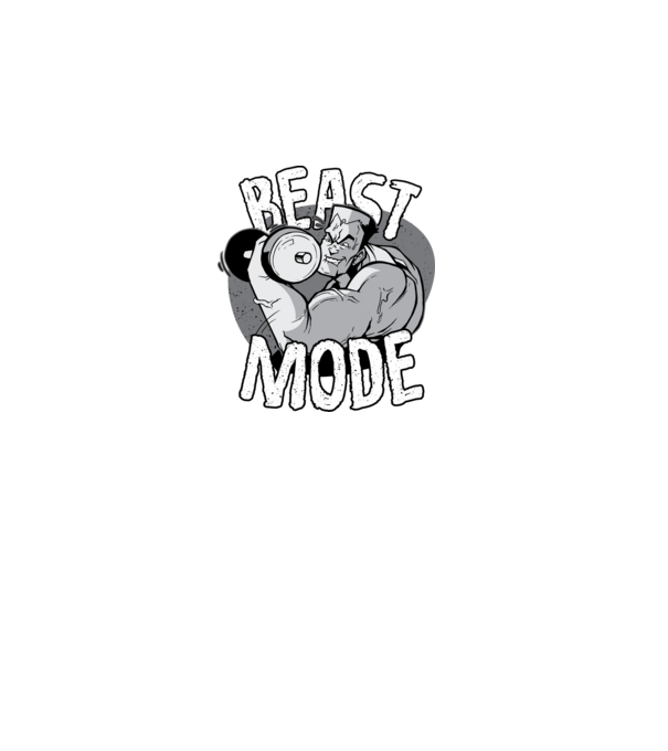Beast Mode minta fekete pólón
