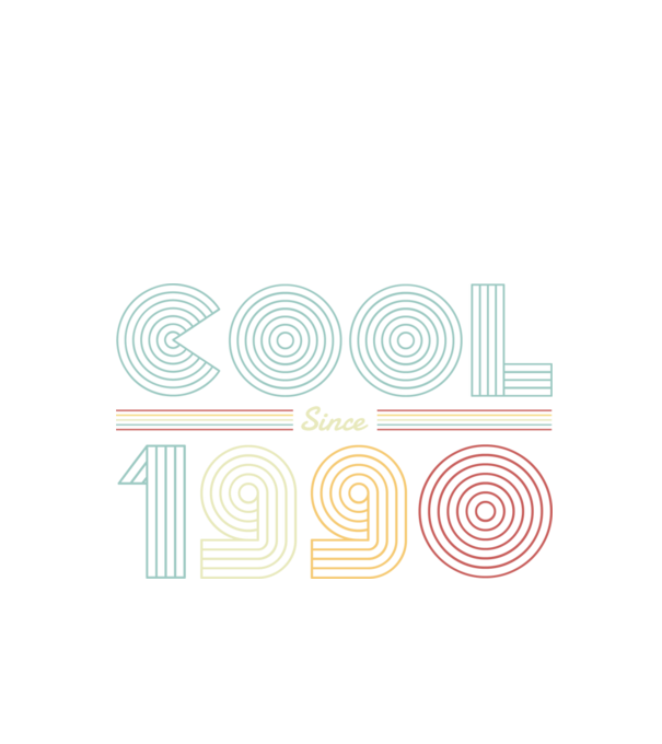 Cool Since 1990 minta fekete pólón