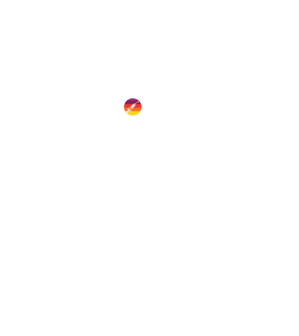 Beoltva Vakcina minta szürke pólón