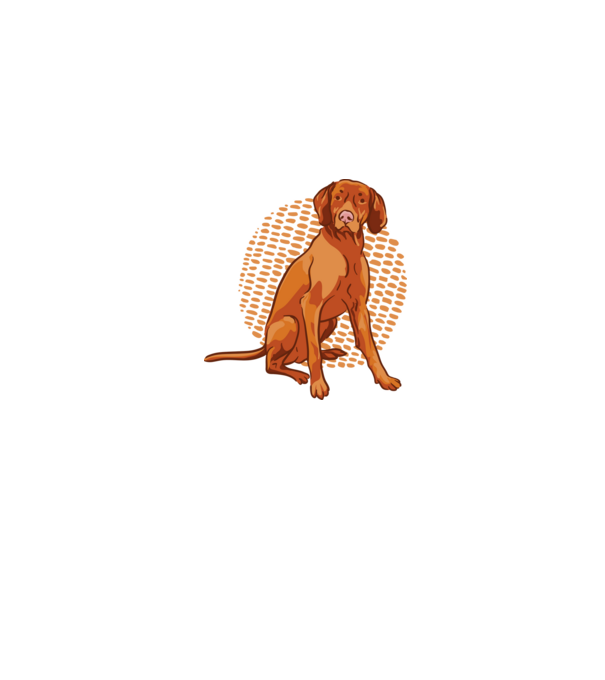 Vizsla minta farmerkék pólón