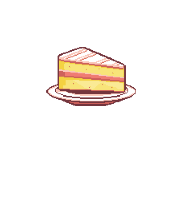 Pixel torta minta szürke pólón