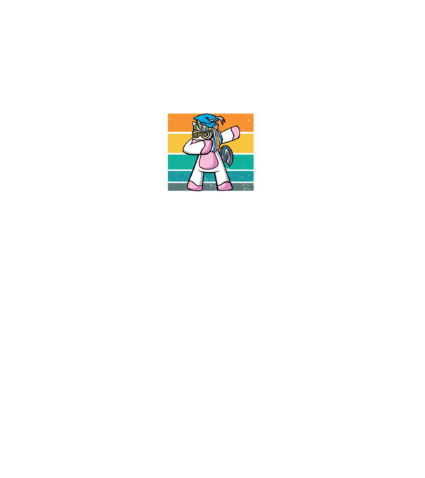 Érettségi teljesítve unikornis minta fekete pólón