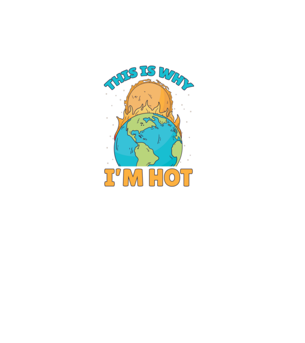 This Is Why Im Hot minta fekete pólón