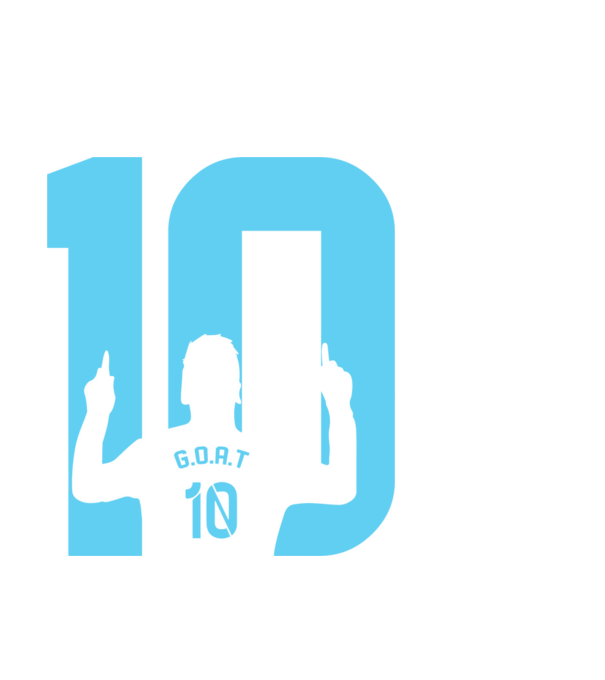 messi 10 goat minta fekete pólón