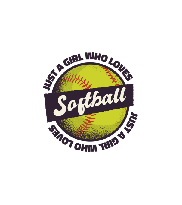 Softball minta fehér pólón
