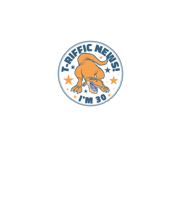 T-rex Terrific news i'm 30 minta türkiz pólón