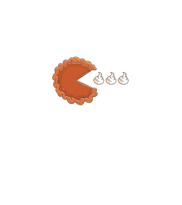Pacman Süti minta fekete pólón
