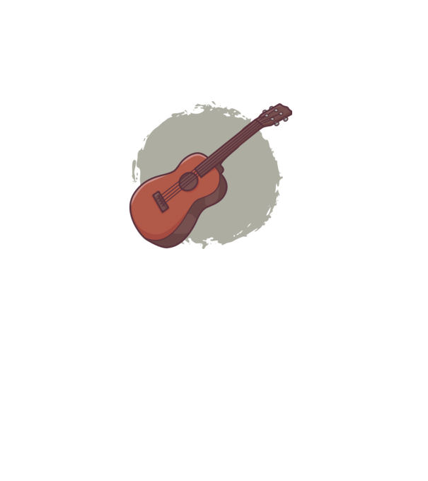 Ukulele minta fehér pólón