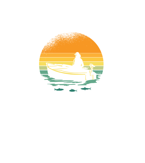 Retro Csónakos minta türkiz pólón