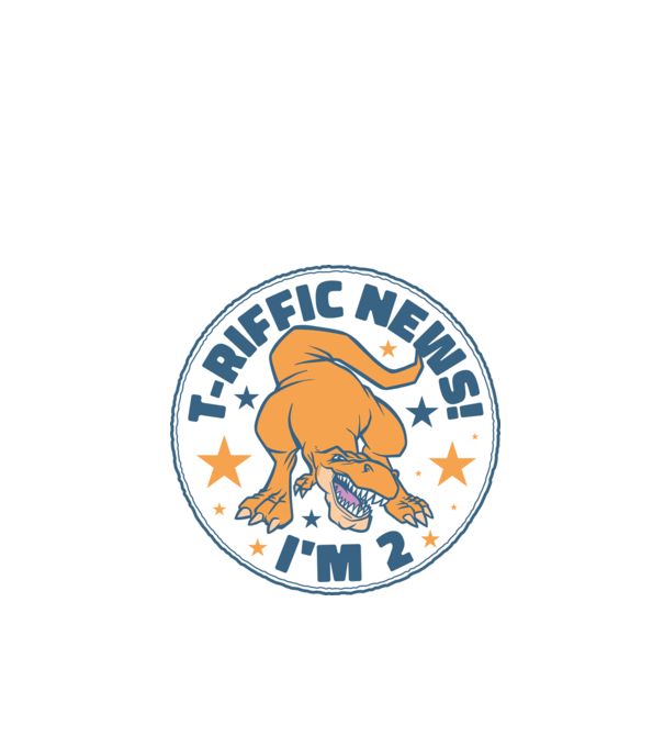 T-rex Terrific news i'm 2 minta türkiz pólón