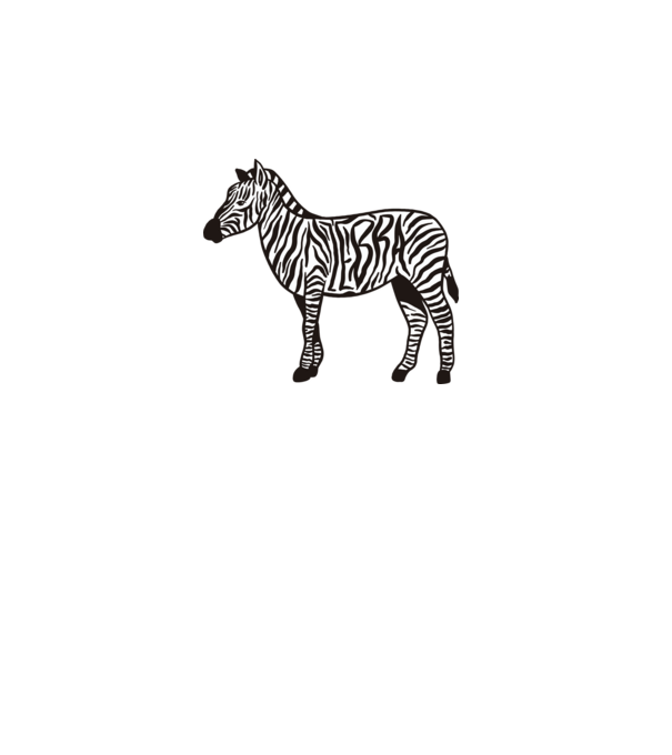 Zebra minta szürke pólón