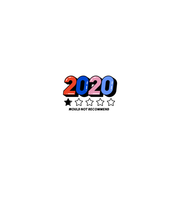 Anti 2020 would not recommend minta fehér/piros pólón