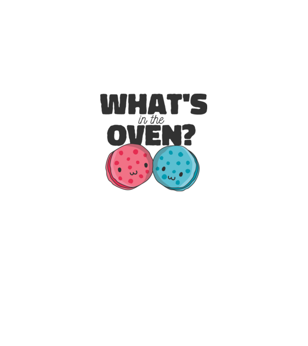 Gender Cookies minta királykék pólón