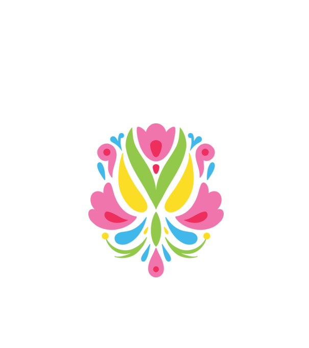 Otomi Design minta fehér pólón