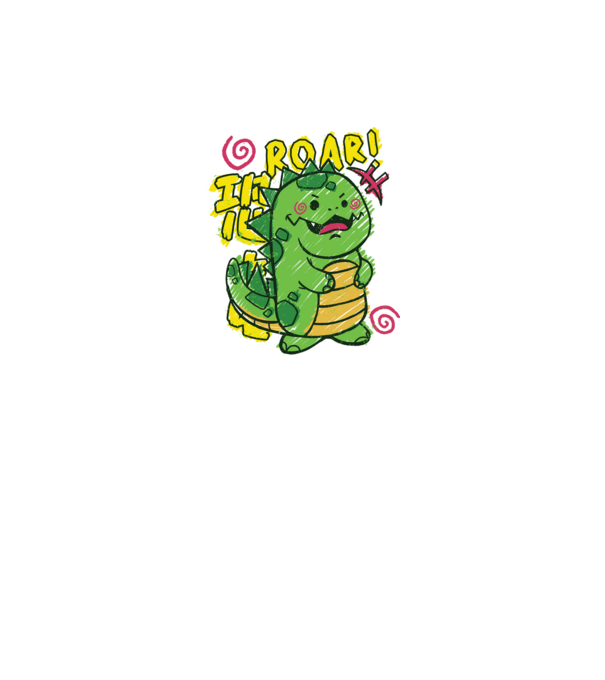 Trex minta fehér pólón