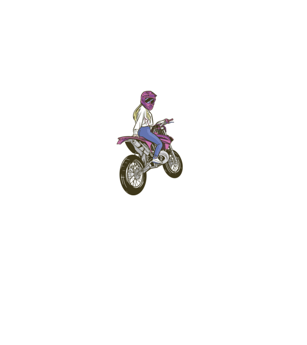 Motocross minta szürke pólón