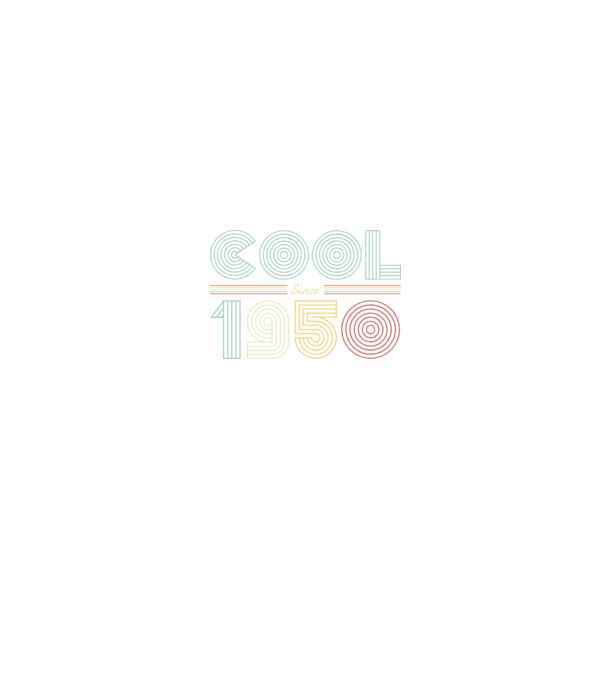Cool Since 1950 minta fekete pólón