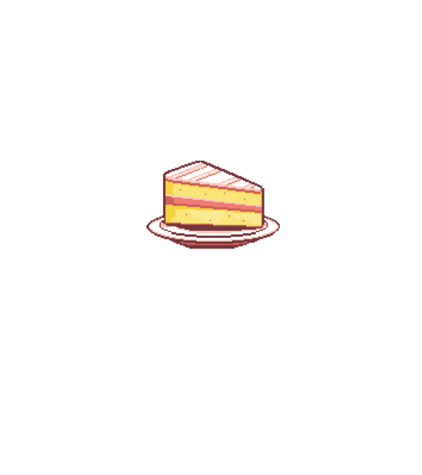 Pixel torta minta fehér pólón