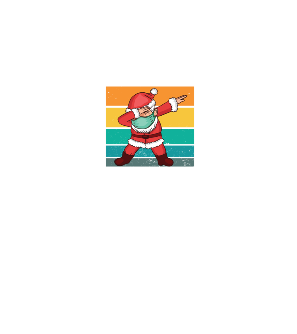 Christmas 2020 stay hohohome minta sötétkék pólón