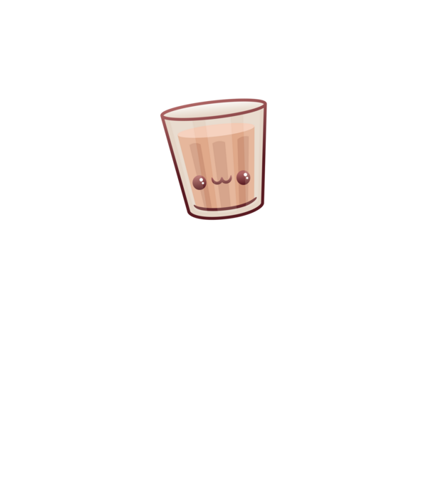 Chai latte minta fekete pólón
