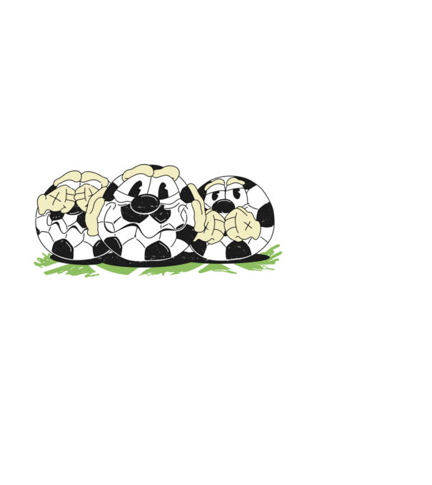 FootballWiseMonkeyStyle minta világoskék pólón