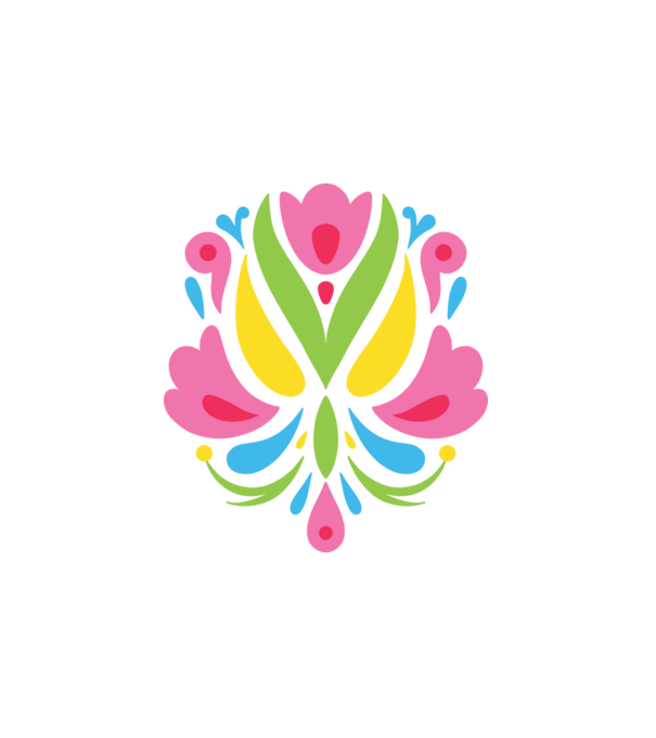 Otomi Design minta fehér pólón