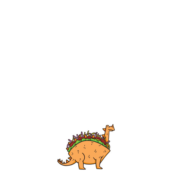 Dino Taco minta sötétkék pólón