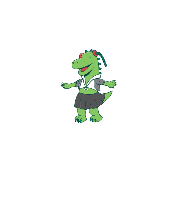 Dino Britney minta fekete pólón