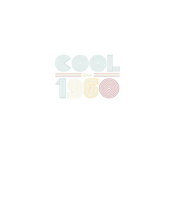 Cool Since 1960 minta fekete pólón