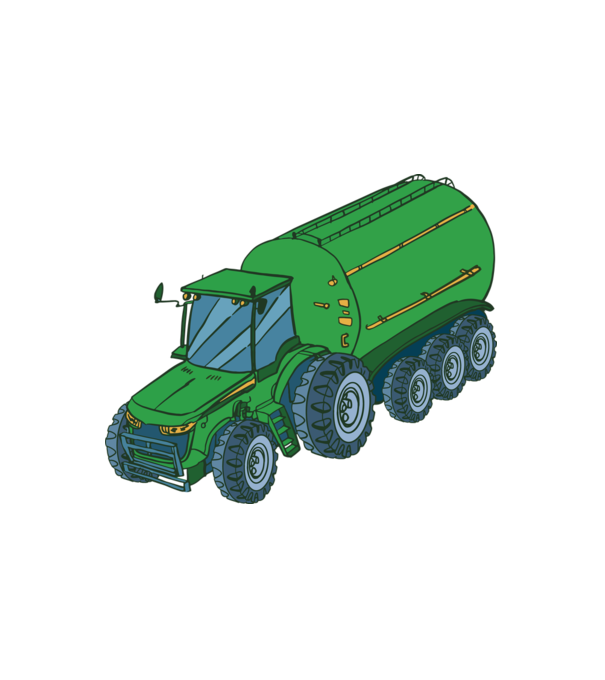 Aratást begyűjtő Traktor minta fehér pólón