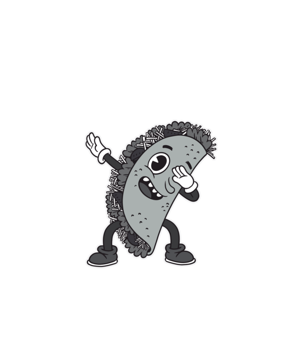 Taco DAB minta almazöld pólón
