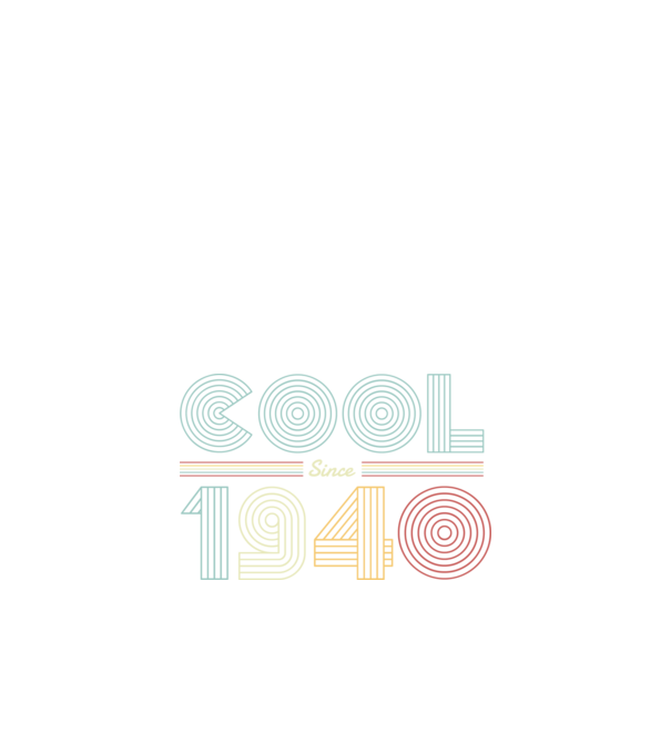 Cool Since 1940 minta fekete pólón