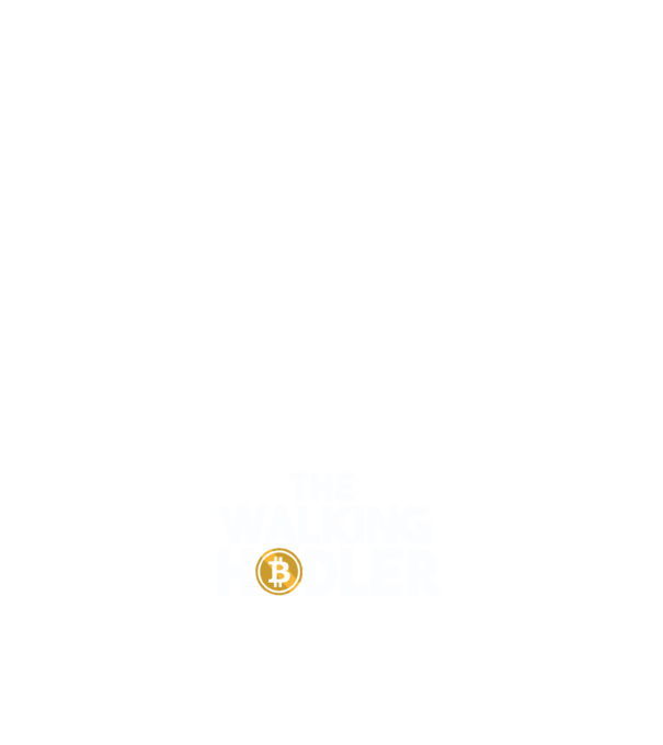 The Walking Hodler minta sötétkék pólón