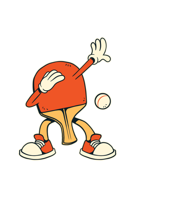 Ping Pong DAB minta sötétkék pólón