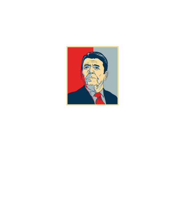Reagan Hope minta királykék pólón