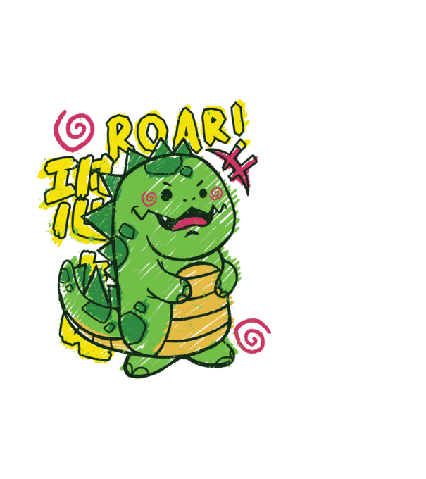Trex minta fehér pólón