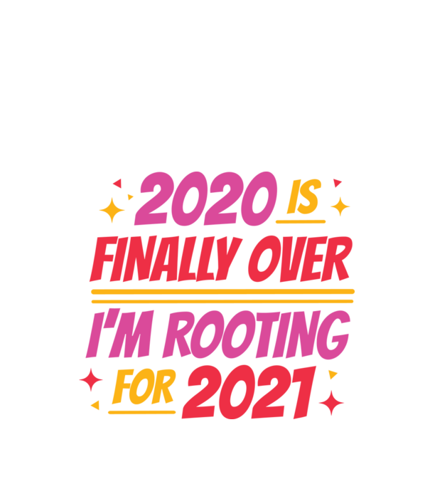 2020-nak végre vége minta fekete pólón