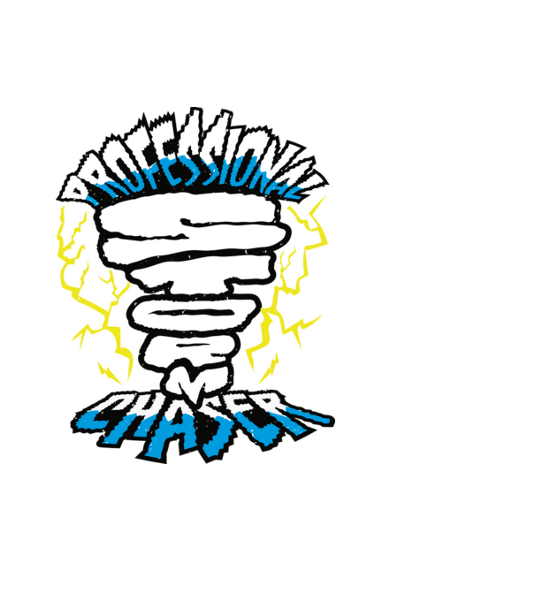 Storm Chaser minta fekete pólón