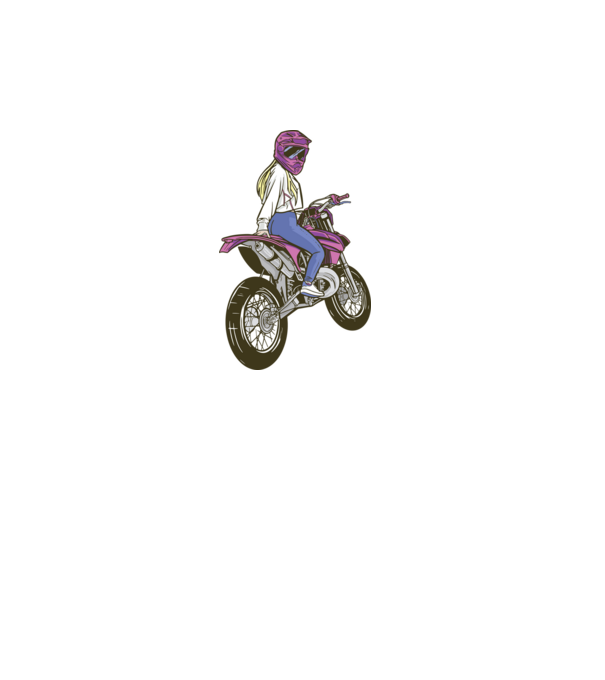 Motocross minta szürke pólón