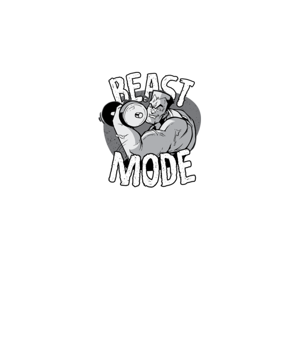 Beast Mode minta fekete pólón