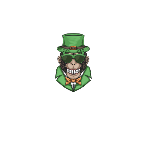 St Patrick Majom minta fekete pólón