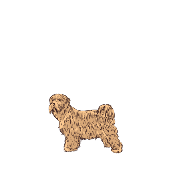 Terrier minta fehér pólón
