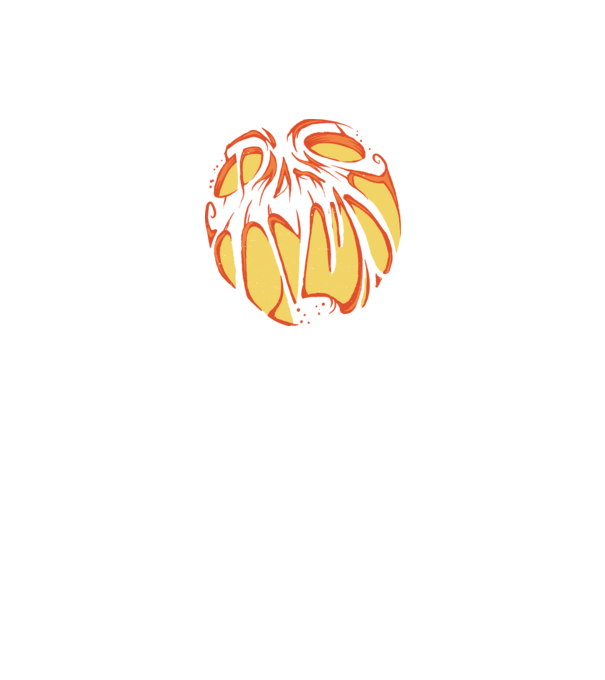 Pumpkin creepy minta fekete pólón